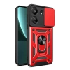 Newface Xiaomi Redmi 13C Kılıf Pars Lens Yüzüklü Silikon