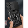 Newface Xiaomi Redmi 13C Kılıf Pars Lens Yüzüklü Silikon