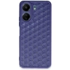 Newface Xiaomi Redmi 13C Kılıf Petek Silikon Kapak - Lacivert