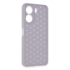 Newface Xiaomi Redmi 13C Kılıf Petek Silikon Kapak - Lila