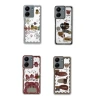 Newface Xiaomi Redmi 13C Kılıf Sweet Desenli Silikon Kapak - Pembe