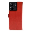 Newface Xiaomi Redmi 13C Kılıf Trend S Plus Kapaklı Kılıf - Kırmızı