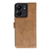 Newface Xiaomi Redmi 13C Kılıf Trend S Plus Kapaklı Kılıf - Taba