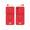 Newface Xiaomi Redmi 13C Kılıf Zuma Kartvizitli Yüzüklü Silikon