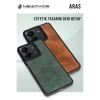 Newface Xiaomi Redmi 14C Kılıf Aras Deri Kapak - Taba