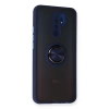 Newface Xiaomi Redmi 9 Kılıf Montreal Yüzüklü Silikon Kapak