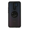 Newface Xiaomi Redmi 9 Kılıf Montreal Yüzüklü Silikon Kapak