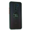 Newface Xiaomi Redmi 9 Kılıf Montreal Yüzüklü Silikon Kapak