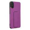 Newface Xiaomi Redmi 9A Kılıf Mega Standlı Silikon - Mor