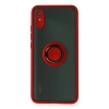 Newface Xiaomi Redmi 9A Kılıf Montreal Yüzüklü Silikon Kapak