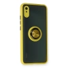 Newface Xiaomi Redmi 9A Kılıf Montreal Yüzüklü Silikon Kapak