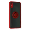 Newface Xiaomi Redmi 9A Kılıf Montreal Yüzüklü Silikon Kapak