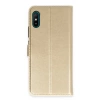 Newface Xiaomi Redmi 9A Kılıf Trend S Plus Kapaklı Kılıf - Gold