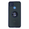 Newface Xiaomi Redmi 9C Kılıf Montreal Yüzüklü Silikon Kapak