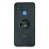 Newface Xiaomi Redmi 9C Kılıf Montreal Yüzüklü Silikon Kapak