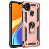 Newface Xiaomi Redmi 9C Kılıf Sofya Yüzüklü Silikon Kapak