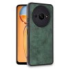 Newface Xiaomi Redmi A3 4G Kılıf Aras Deri Kapak - Koyu Yeşil