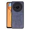 Newface Xiaomi Redmi A3 4G Kılıf Aras Deri Kapak - Lacivert