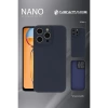 Newface Xiaomi Redmi A3 4G Kılıf Nano içi Kadife Silikon - Mor