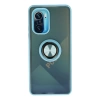 Newface Xiaomi Redmi K40 Kılıf Montreal Yüzüklü Silikon Kapak