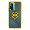 Newface Xiaomi Redmi K40 Kılıf Montreal Yüzüklü Silikon Kapak