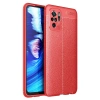 Newface Xiaomi Redmi Note 10 Kılıf Auto Focus Kapak - Kırmızı