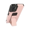 Newface Xiaomi Redmi Note 10 Kılıf Mega Standlı Silikon - Pudra