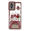 Newface Xiaomi Redmi Note 10 Kılıf Sweet Desenli Silikon Kapak - Pembe