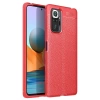 Newface Xiaomi Redmi Note 10 Pro Kılıf Auto Focus Kapak - Kırmızı