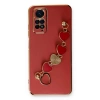 Newface Xiaomi Redmi Note 11 Kılıf Esila Silikon - Kırmızı