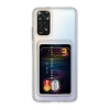 Newface Xiaomi Redmi Note 11 Kılıf Kart Şeffaf Silikon - Şeffaf