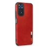 Newface Xiaomi Redmi Note 11 Kılıf Loop Deri Silikon