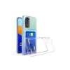 Xiaomi Redmi Note 11 Pro Kılıf Kart Şeffaf Silikon - Şeffaf