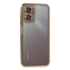 Newface Xiaomi Redmi Note 11E Kılıf Razer Lensli Silikon - Gold