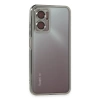 Newface Xiaomi Redmi Note 11E Kılıf Razer Lensli Silikon - Gümüş