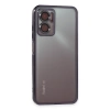 Newface Xiaomi Redmi Note 11E Kılıf Razer Lensli Silikon - Mor