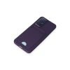 Newface Xiaomi Redmi Note 11S Kılıf Kelvin Kartvizitli Silikon - Derin Mor
