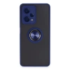Newface Xiaomi Redmi Note 12 5G Kılıf Montreal Yüzüklü Silikon Kapak