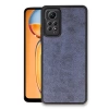 Newface Xiaomi Redmi Note 12 Pro 4G Kılıf Aras Deri Kapak - Lacivert