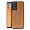 Newface Xiaomi Redmi Note 12 Pro 4G Kılıf Aras Deri Kapak - Taba