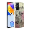 Newface Xiaomi Redmi Note 12 Pro 4G Kılıf Blade Aynalı Desenli Kapak
