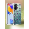 Newface Xiaomi Redmi Note 12 Pro 4G Kılıf Blade Aynalı Desenli Kapak