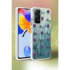Newface Xiaomi Redmi Note 12 Pro 4G Kılıf Blade Aynalı Desenli Kapak