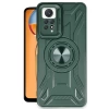 Newface Xiaomi Redmi Note 12 Pro 4G Kılıf Lincoln Silikon - Koyu Yeşil