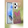 Newface Xiaomi Redmi Note 12 Pro 5G Kılıf Blade Aynalı Desenli Kapak