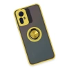 Newface Xiaomi Redmi Note 12S Kılıf Montreal Yüzüklü Silikon Kapak