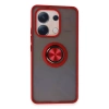 Newface Xiaomi Redmi Note 13 4G Kılıf Montreal Yüzüklü Silikon Kapak