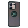 Newface Xiaomi Redmi Note 13 4G Kılıf Montreal Yüzüklü Silikon Kapak