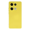 Newface Xiaomi Redmi Note 13 4G Kılıf Nano içi Kadife Silikon - Sarı
