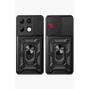 Newface Xiaomi Redmi Note 13 4G Kılıf Pars Lens Yüzüklü Silikon
